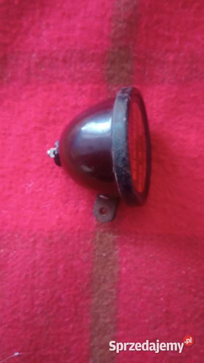 Stara lampa lampka rowerowa bakielit unikat