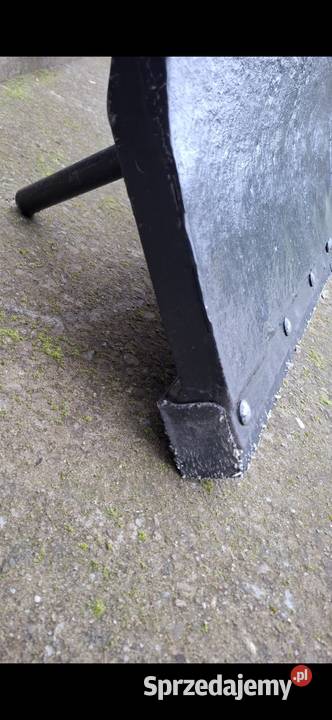 Pług do śniegu do traktorka ogrodniczego Solidny Libusza