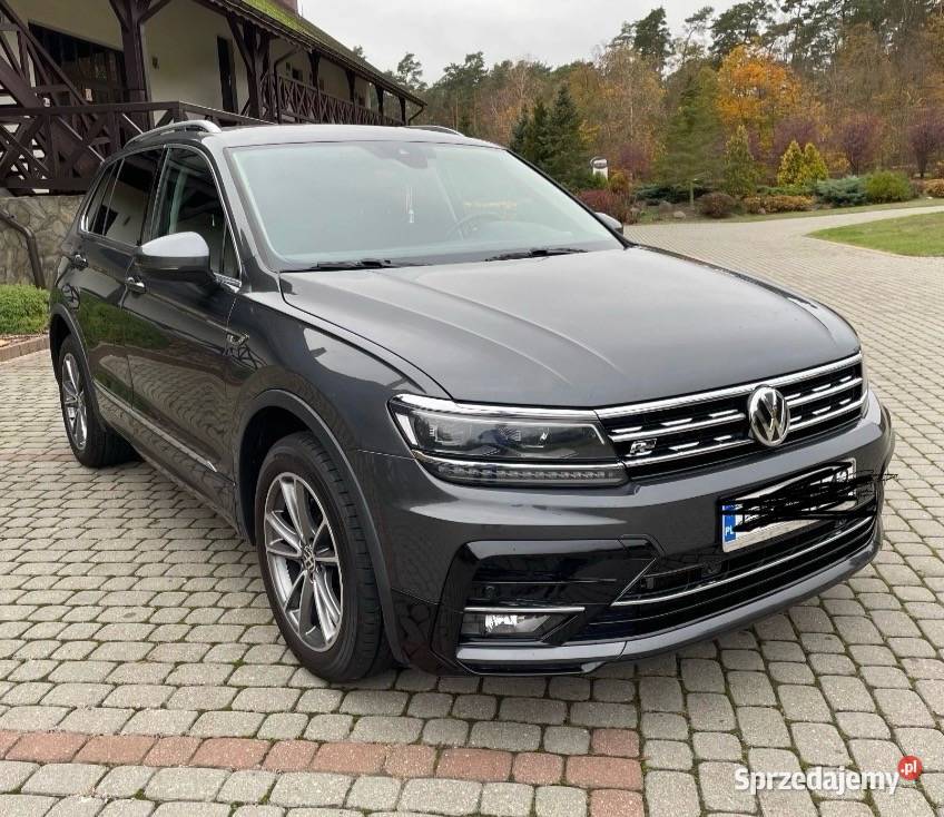 Vw tiguan rline 240 warmińsko-mazurskie Dobre Miasto
