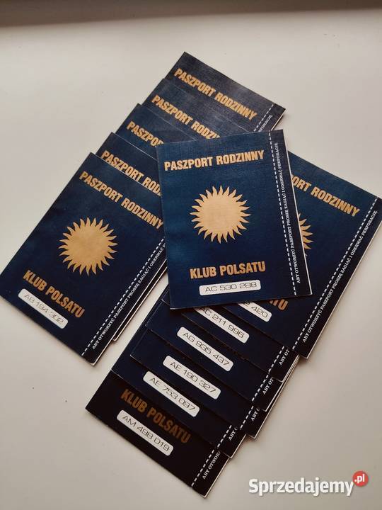 Paszport polsatu oryginalny prezent Kolekcje świętokrzyskie