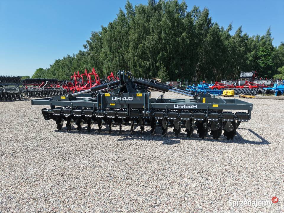 Brona talerzowa 4m Hydrauliczna UNITECH 3m 2500 Mława sprzedam