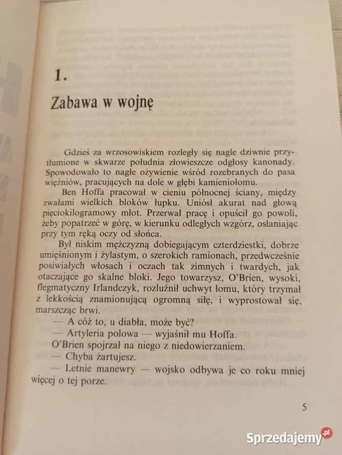 Mroczna Strona Ulicy Jack Higgins AMBER 1990 sprzedam