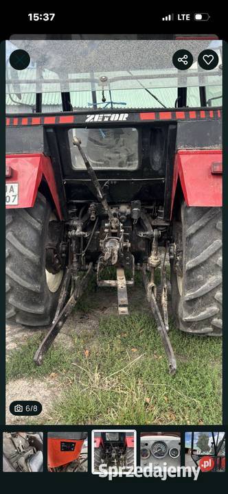 Traktor Zetor 6211 Olszowiec-Kolonia