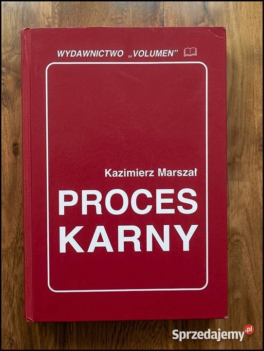 Proces Karny podręcznik książka Okazja Warszawa sprzedam