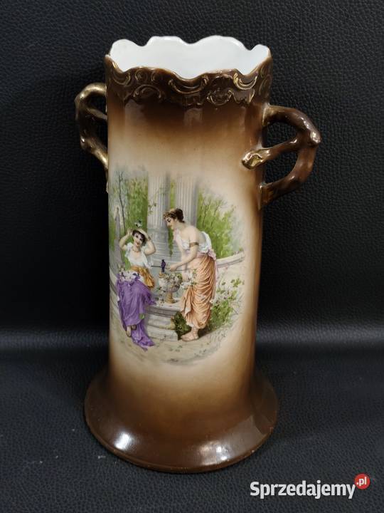 Wazon Ceramiczny Carl Tielsch Wyposażenie wnętrz łódzkie Poddębice