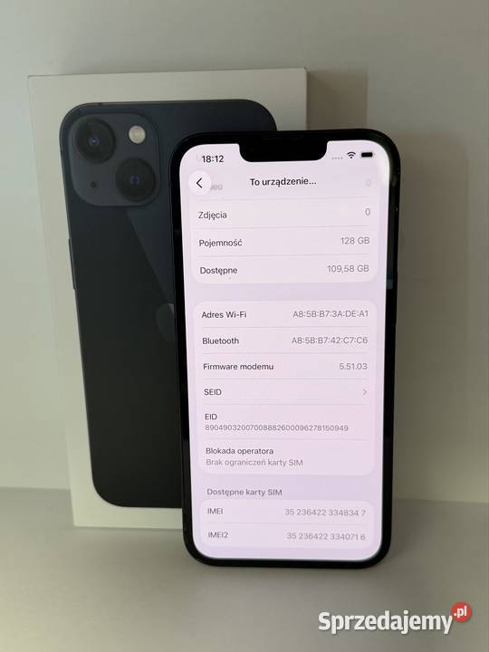 iPhone 13 128GB 100 Kondycja Kalisz