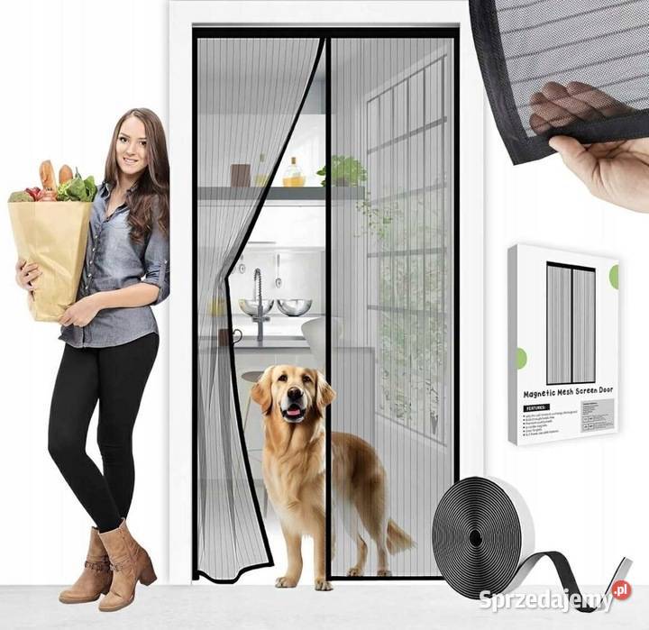 Moskitiera na drzwi balkonowe 90x220 Jadowniki