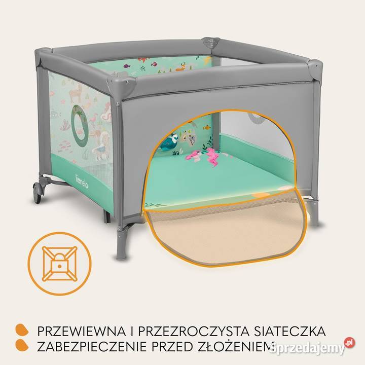 Kojec dziecka łóżeczko Lionelo Mille 100x100 Jadowniki