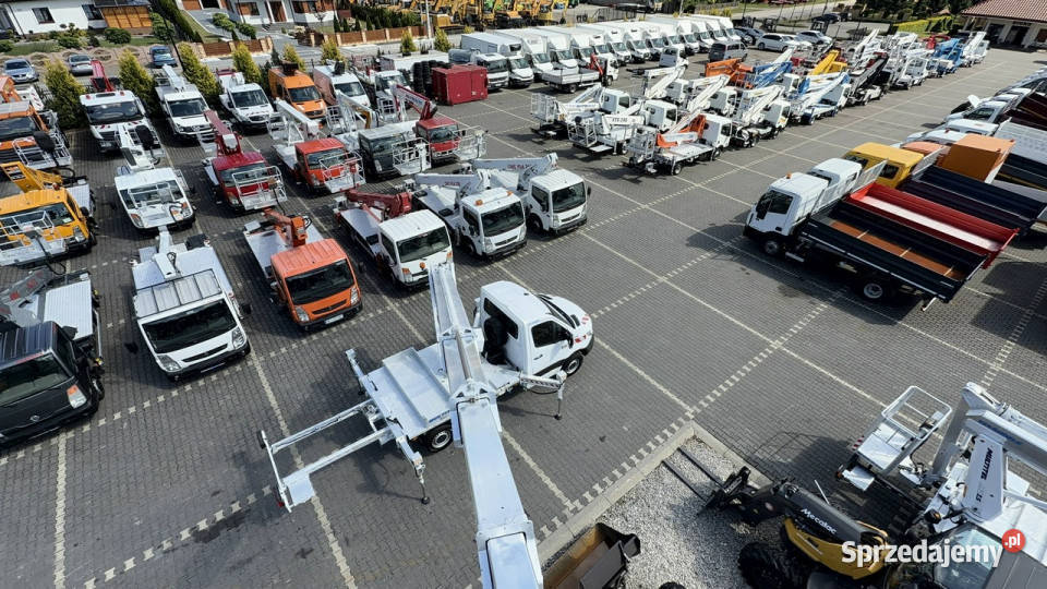Mercedes Sprinter Podnośnik Koszowy 23m MULTITEL świętokrzyskie Widełki
