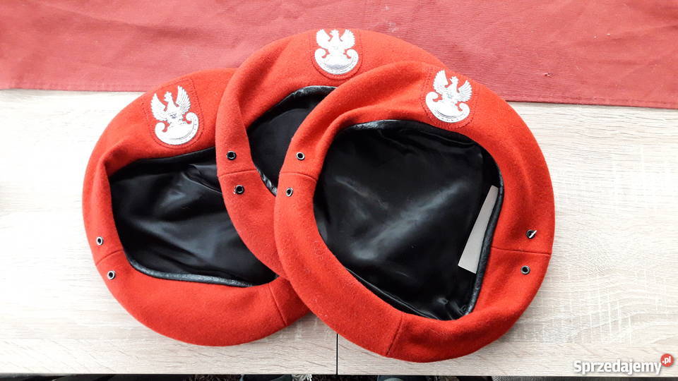 BERET SZKARŁATNY ŻW ŻANDARMERIA WOJSKOWA R5558