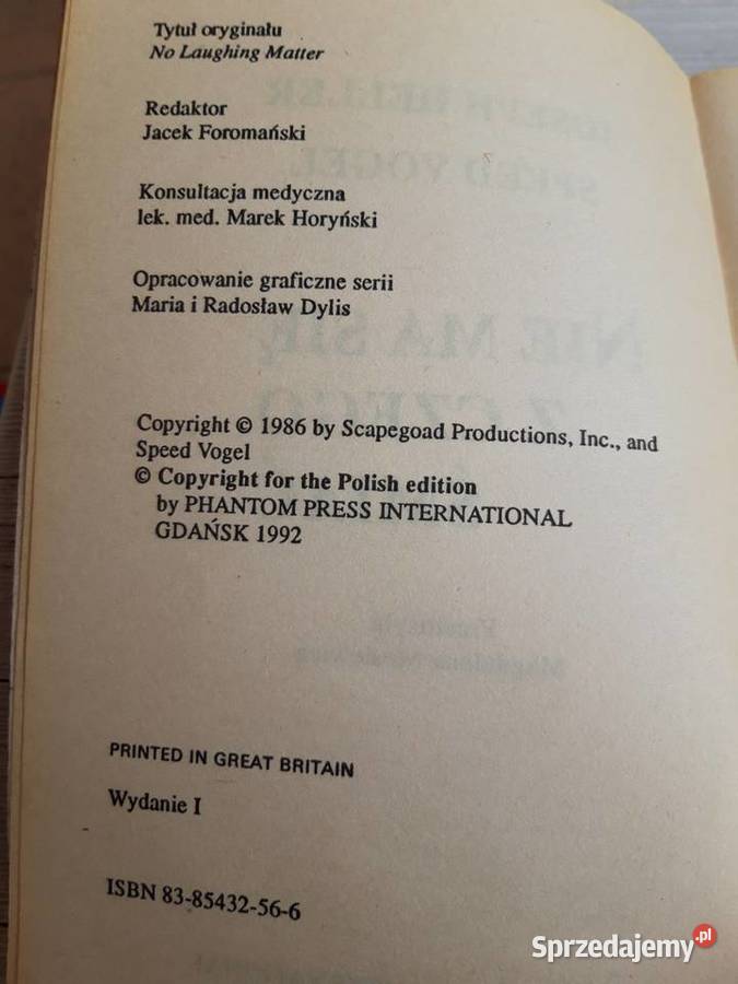Nie ma się z czego śmiać Joseph Heller 1992 Antykwariat Bielsko-Biała