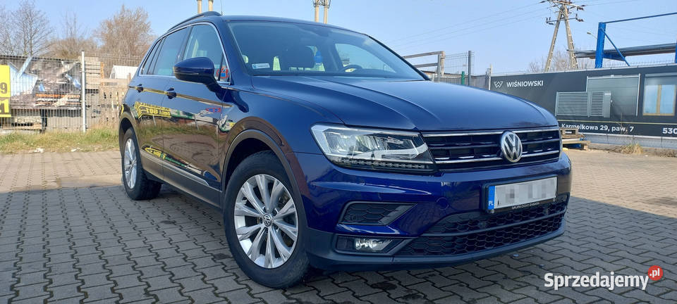 VW Tiguan Comfortline Bezwypadkowy Salon Bez 1398cm3 Wrocław