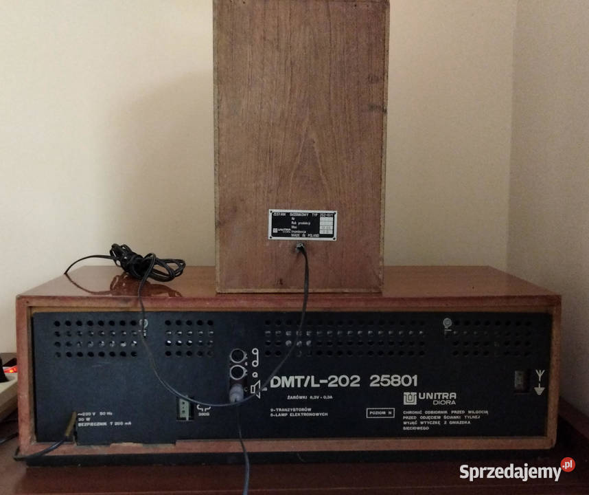 DMTL202 25801 Unitra diora kompletny działający Wrocław