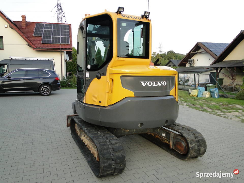 Minikoparka Koparka gąsienicowa VOLVO ECR 58 D 6 Koparki Łętownia