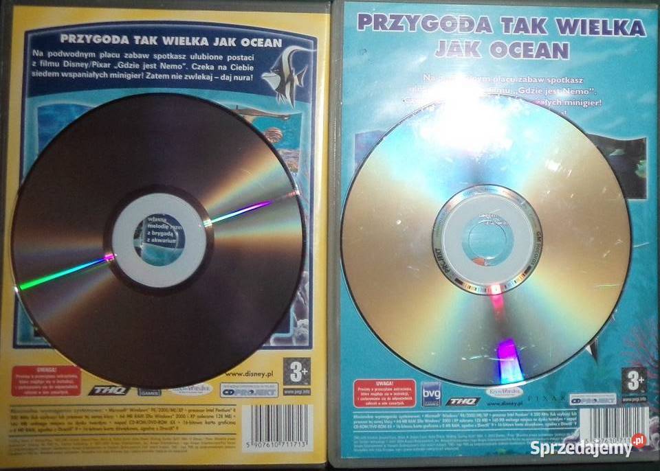 2x gra Gdzie jest Nemo Disney Pixar Windows XP Rzeszów