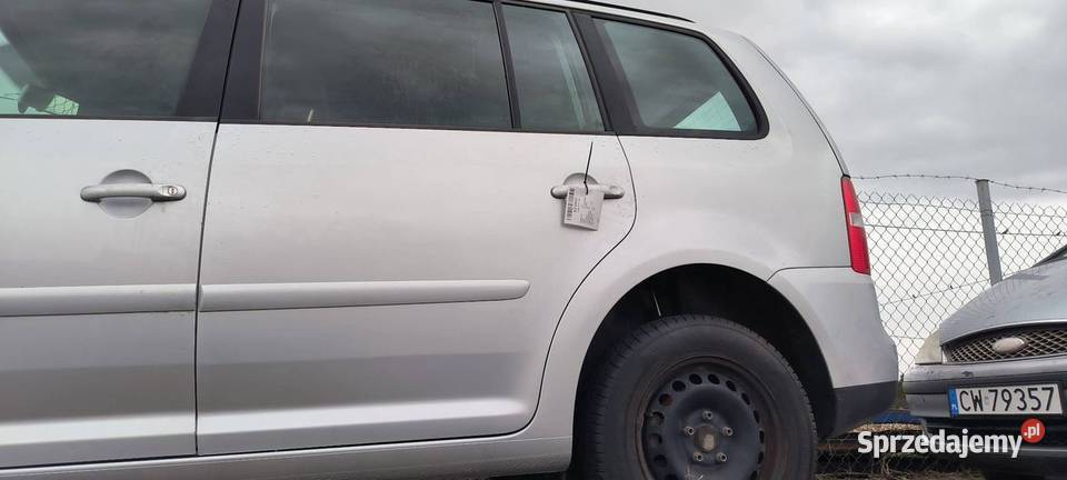 DRZWI LEWE TYŁ VOLKSWAGEN TOURAN Lipno