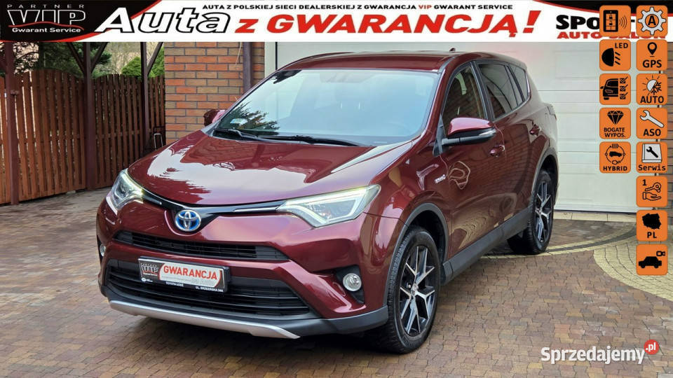 Toyota RAV4 25 HYBRID STYLE Salon I WŁ ABS Aleksandrów Łódzki