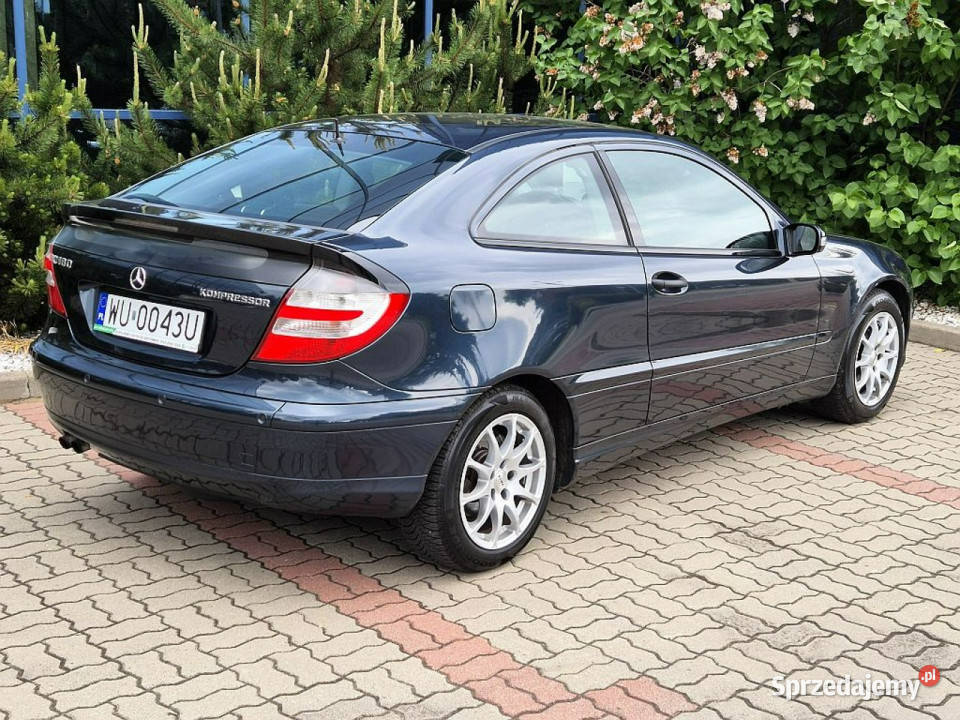 Mercedes C 180 PROSTO Z NIEMIEC sport coupe klimatyzacja Mercedes-Benz Warszawa