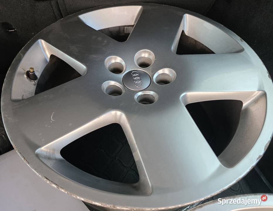 4 alufelgi Audi R18 flat five Średnica 18" Warszawa