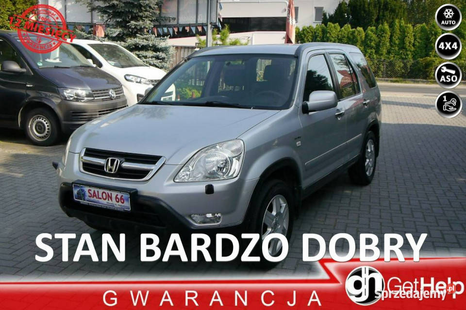 Honda CRV 20b 4x4 bez rdzy i korozji Garażowany wspomaganie kierownicy Częstochowa