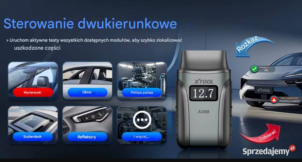 Xtool A30M V2 interfejs diagnostyczny Bluetooth łódzkie Piotrków Trybunalski sprzedam
