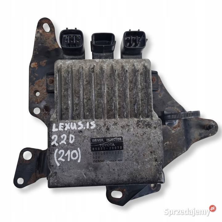 STEROWNIK SILNIKA Lexus IS IS220 22 DCAT osobowe Komputery lubelskie Rudka