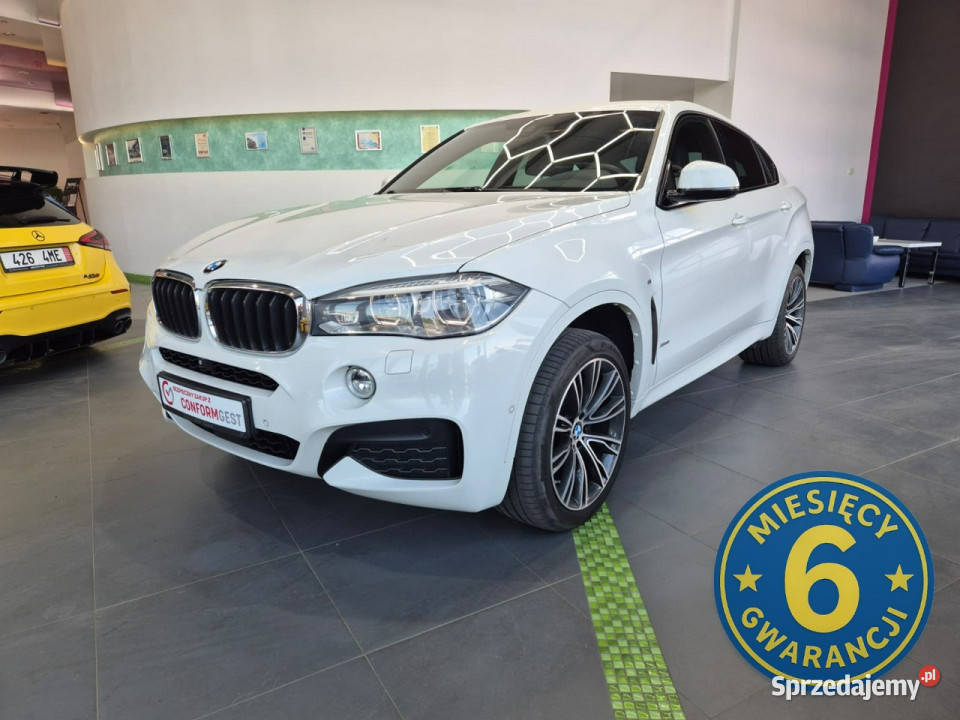 BMW X6 BMW X6 xDrive30d M PAKIET POLSKI SALON Rok produkcji 2017 Łaziska Górne