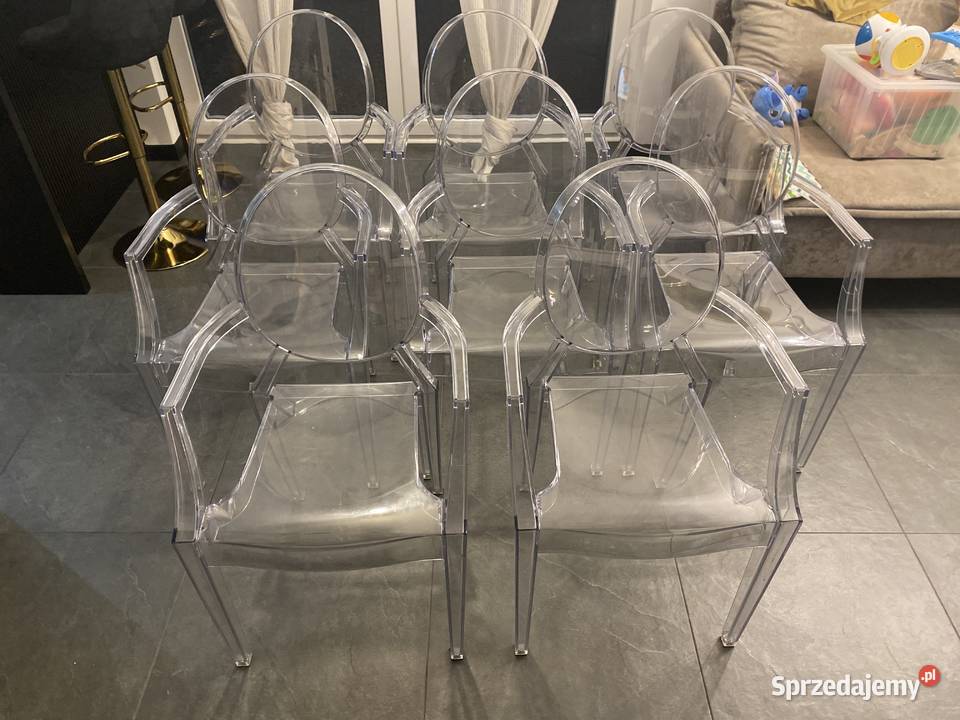 Krzesła transparentne