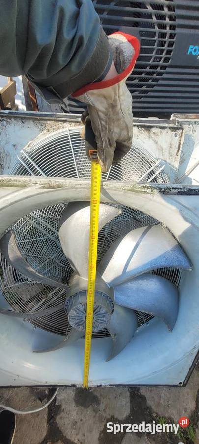 Wentylator przemysłowy ZiehlAbegg ssący magazyn Lublin