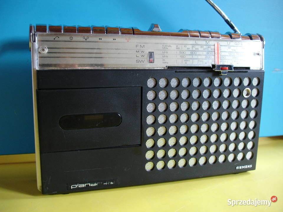 Radiomagnetofon SIEMENS PLANER RT412 Zielona Góra