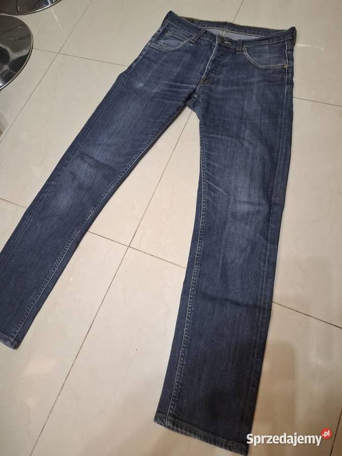 Lee S czarne jeansy W28 L32 regular straight Kraków sprzedam