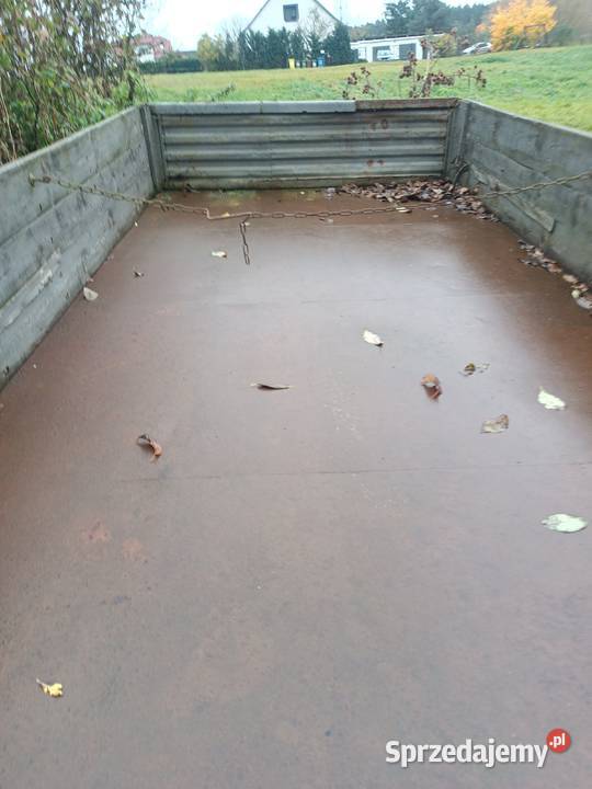 Sprzedam przyczepę nieuszkodzony kujawsko-pomorskie Grudziądz