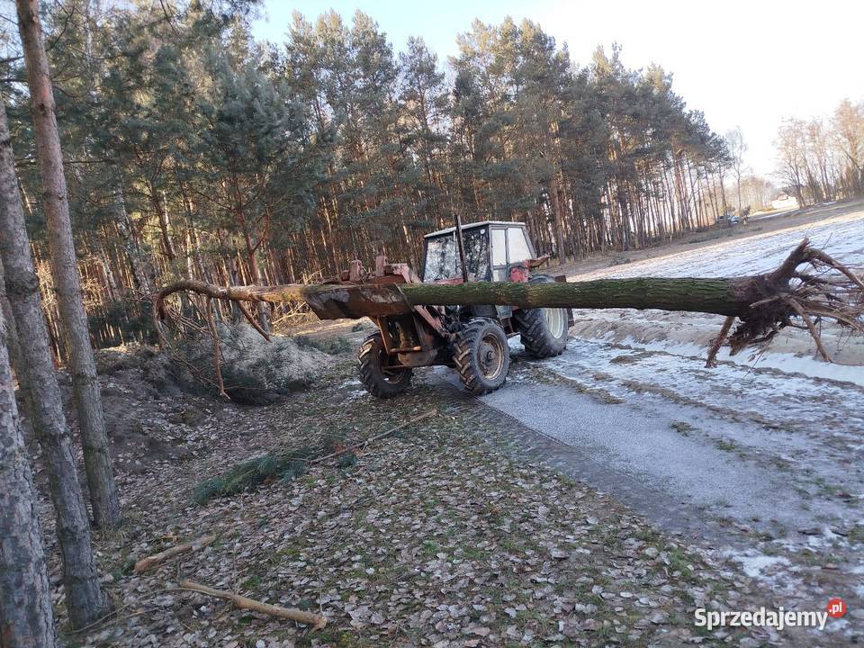 Wyciągarka leśna linowa tun 40 ursus Zetor łódzkie Wieluń