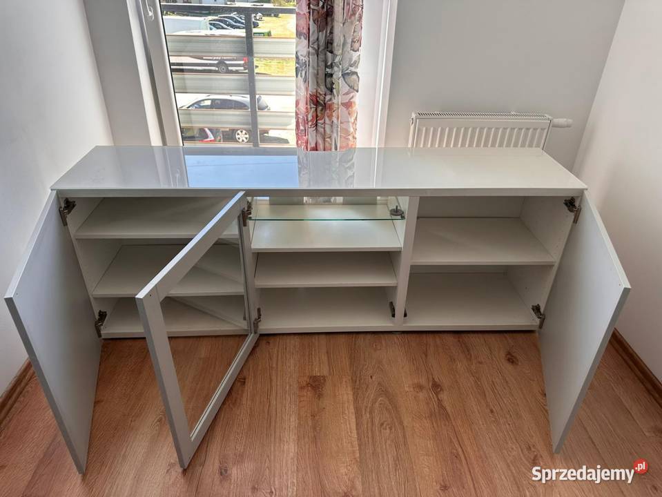 Meblościanka zestaw IKEA BESTA szafka RTV Łąck