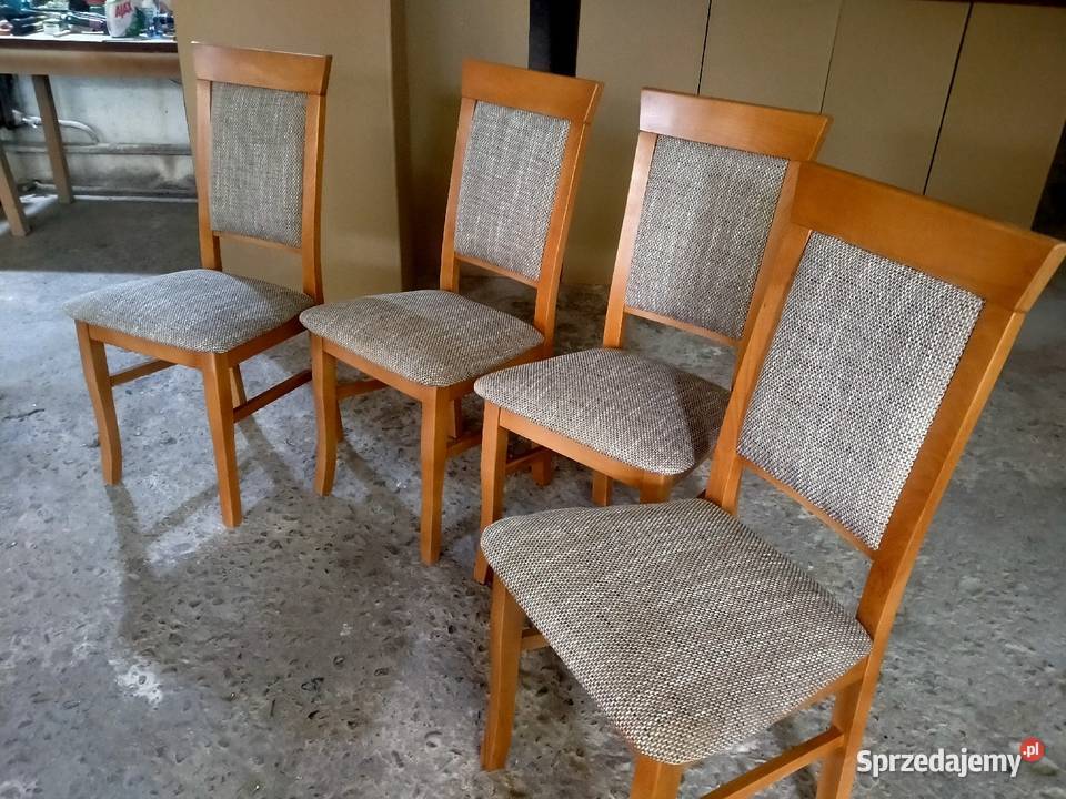 Nowoczesne krzesła bukowe