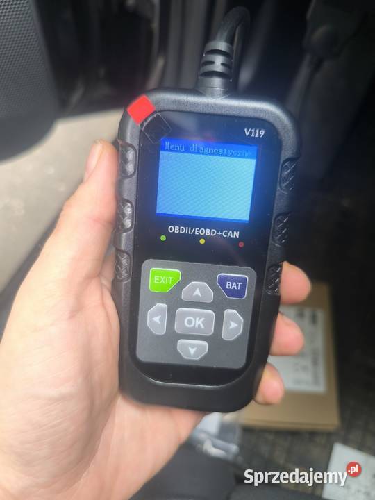 Skaner OBD2 V119 z polskim menu nowy test Wrocław