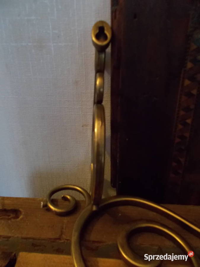 Piękna Stara Mosiądzowana Zawieszka Ozdoba zachodniopomorskie