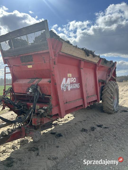 Rozrzutnik obornika Miro 12t LeboulchDeguillaume Brodnica