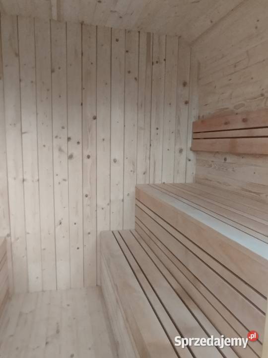 Piękna sauna ogrodowa 46 osobowa
