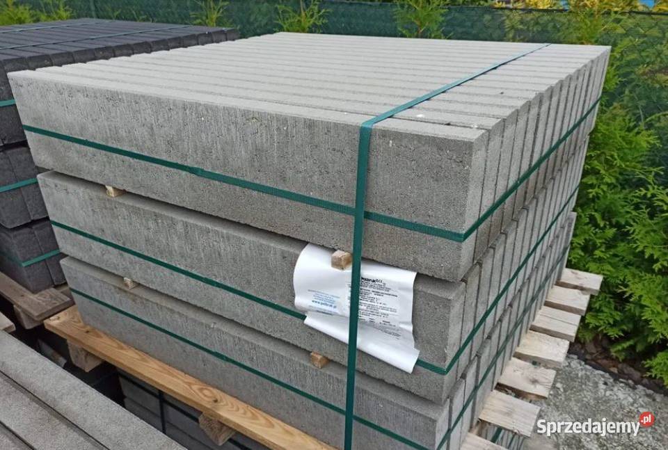 Obrzeża betonowe 20x6 grafitowe ogrodowe sprzedam