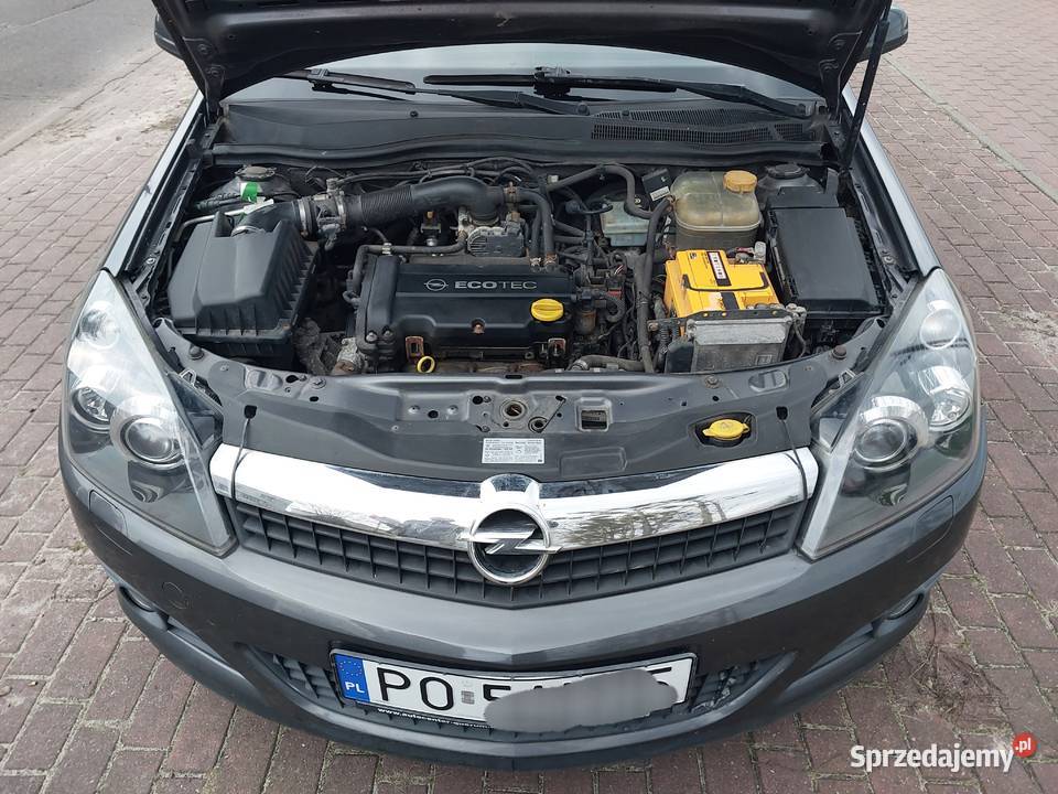 Opel Astra H GTC 14 hatchback benzyna gaz 1400cm3 Poznań