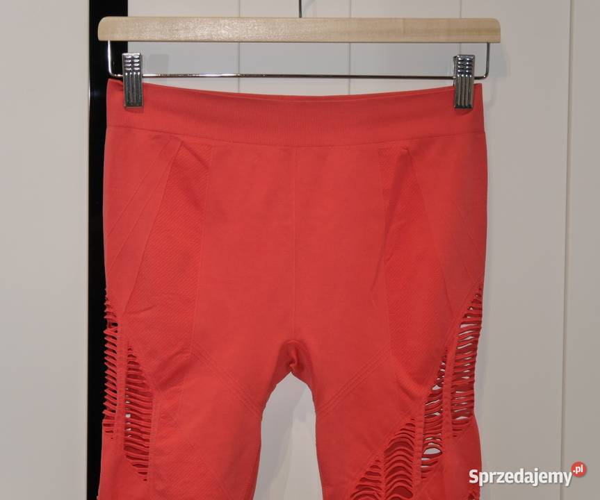 Reebok świetne legginsy ażurowe nowe 34 36 Wrocław