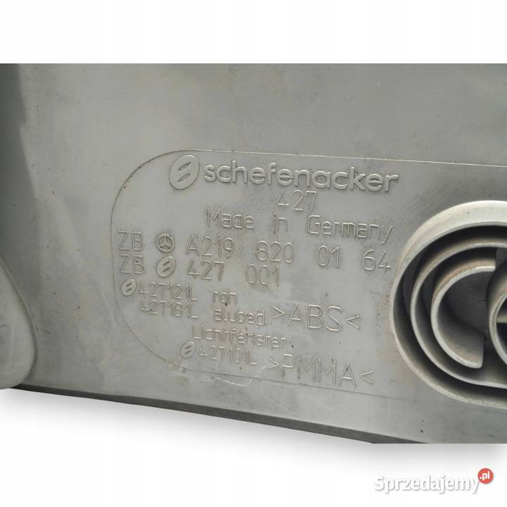 LAMPA LEWA Mercedes CLS C219 20042008 tylna Lampy tylne sprzedam