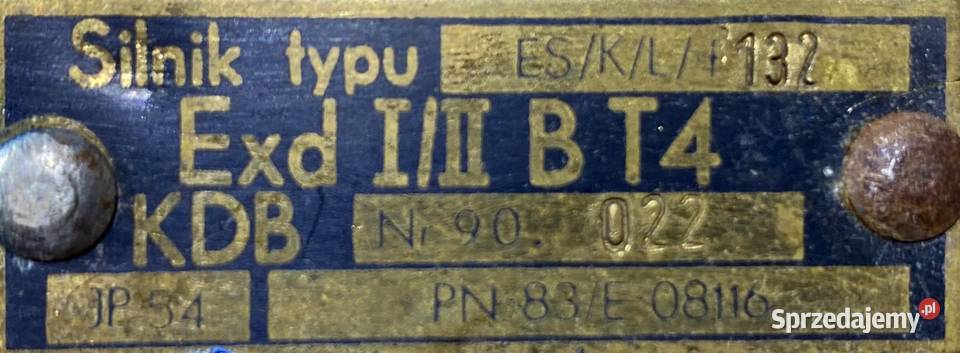 silnik elektryczny 55kW 1405obr 3fazowy Tamel Ex Pozostałe Pigża