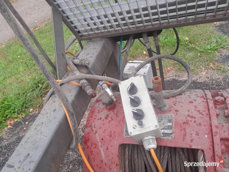 Wyciągarka leśna hydrauliczna do ciągnika