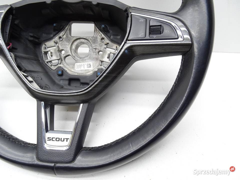 KIEROWNICA SKÓRA MULTI MULTIFUNKCJA 5E0419091BD