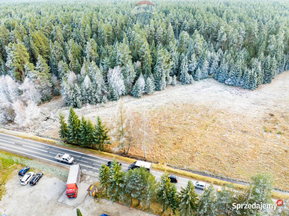 Działka głównej drodze w Harklowej Harklowa