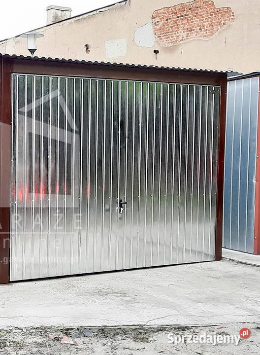 GARAZ BLASZANY 3m x 6m spad tył Ocynk ID398 Lubin