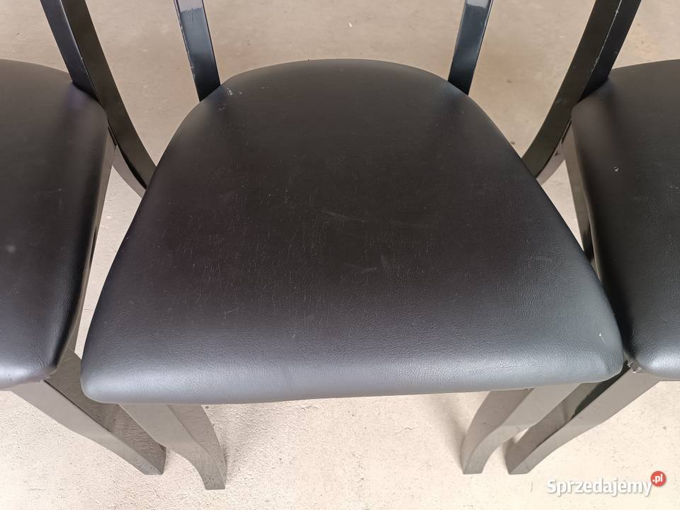 Krzesła do jadalni salonu 6 sztuk drewniane sprzedam