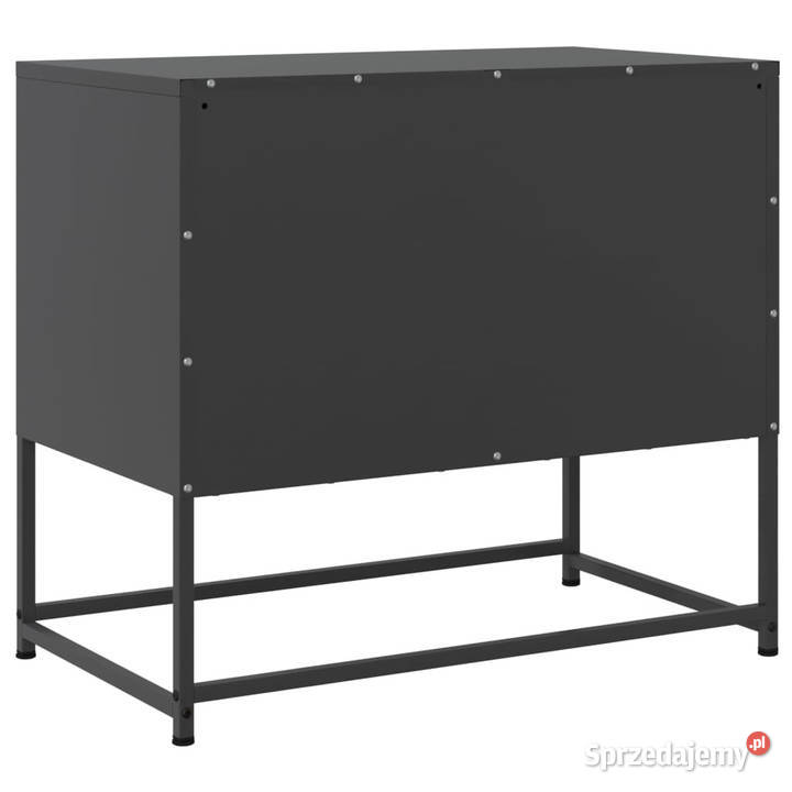 Szafka pod telewizor czarna 685x39x605 stalowa Warszawa